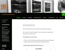 Tablet Screenshot of fotoclub-schwabach.de